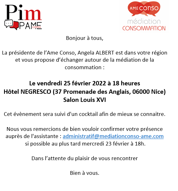 EVENEMENT PIM PAM CONSO